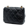 Secondhand Chanel Mini Quilted Lambskin Lacquered Chain Flap
