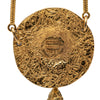 Chanel Gold Plated Lion Motif Medallion Pendant Necklace Secondhand