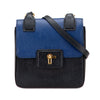 Prada Bicolor Saffiano Cuir Flap Crossbody Secondhand