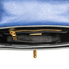 Prada Bicolor Saffiano Cuir Flap Crossbody Secondhand