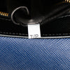 Prada Bicolor Saffiano Cuir Flap Crossbody Secondhand