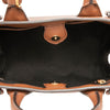 Burberry Small Grainy Calfskin and House Check Banner Satchel Secondhand