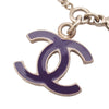 Chanel CC Brass Enamel Charm Bracelet Secondhand