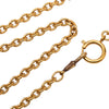 Chanel Gold Plated Leo Lion Sun Medallion Necklace Secondhand