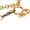 Chanel Gold Plated Leo Lion Sun Medallion Necklace Secondhand