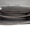 Saint Laurent Large Croc Embossed Leather Monogram Sunset Crossbody Secondhand
