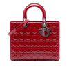 Dior Large Patent Cannage Lady Dior Secondhand