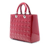 Dior Large Patent Cannage Lady Dior Secondhand