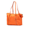 Prada Saffiano Trimmed Tessuto Satchel Secondhand