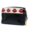Prada City Calf and Saffiano Lip Print Esplanade Crossbody Secondhand