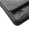 Chanel CC Quilted Caviar Wallet on Chain Secondhand