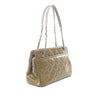 Chanel CC Quilted Patent Soft Tote Secondhand