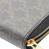 Celine Triomphe Coated Canvas Long Wallet Secondhand