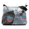 Dior Printed Denim Speedway Crossbody Secondhand