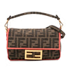 Fendi Mini Zucca Canvas 1974 Roma Amor Baguette Crossbody Secondhand