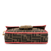Fendi Mini Zucca Canvas 1974 Roma Amor Baguette Crossbody Secondhand