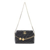 Secondhand Chanel Quilted Lambskin Leo Shoulder Bag
