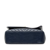 Chanel CC Chevron Aged Calfskin Top Handle Flap Secondhand