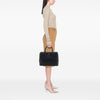 Prada Medium City Calf Hand Stitched Galleria Double Zip Satchel Secondhand