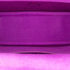 Fendi Zucca Embossed Technical Fabric Chain Midi Baguette Secondhand