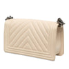 Chanel Old Medium Chevron Caviar Boy Flap Secondhand