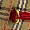 Burberry Haymarket Check Canvas Satchel Secondhand