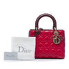 Dior Medium Tricolor Lambskin Cannage Lady Dior Secondhand