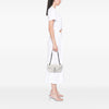 Saint Laurent Medium Chevron Calfskin Monogram Envelope Bag Secondhand