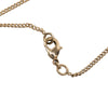 Chanel Gold Plated CC Rhinestones Pendant Necklace Secondhand