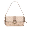 Ferragamo Gancini Canvas Shoulder Bag Secondhand