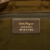 Ferragamo Gancini Canvas Shoulder Bag Secondhand