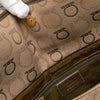 Ferragamo Gancini Canvas Shoulder Bag Secondhand