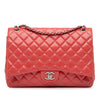 Chanel Maxi Classic Patent Double Flap Secondhand