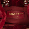 Chanel Mini Velvet Crystal Pearl Crush Bucket Bag Secondhand