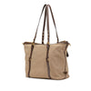Prada Canvas Canapa Logo Satchel Secondhand