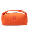 Hermès Small Toile Bride A Brac Case Secondhand