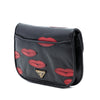 Prada Leather Lips Applique Crossbody Secondhand