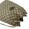 Gucci GG Supreme Drawstring Backpack Secondhand