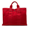 Hermès Canvas Sac Deauville MM Secondhand