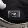 Fendi Zucca Coated Canvas Diagonal Front Zip Clutch Secondhand
