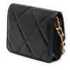 Chanel Lambskin 19 Flap Coin Purse With Chain Secondhand