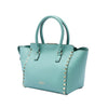 Valentino Small Leather Rockstud Double Handle Tote Secondhand