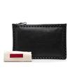 Valentino Leather Rockstud Clutch Secondhand