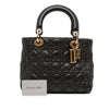 Dior Medium Grained Calfskin Cannage Supple Lady Dior Secondhand