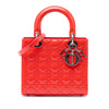 Dior Medium Patent Cannage Lady Dior Secondhand