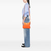 Prada Saffiano Trimmed Tessuto Zip Top Crossbody Secondhand