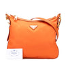 Prada Saffiano Trimmed Tessuto Zip Top Crossbody Secondhand
