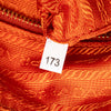 Prada Saffiano Trimmed Tessuto Zip Top Crossbody Secondhand