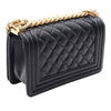 Chanel Small Quilted Caviar Boy Flap Secondhand