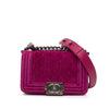 Secondhand Chanel Mini Velvet Boy Flap